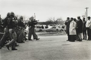 State Trooper Gives Marchers “Two-Minute Warning,” Selma, Alabama